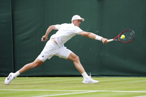 Billy Harris’ tennis journey goes from Isle of Man to van life in Europe to Wimbledon