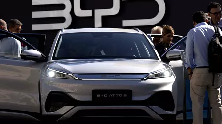 BYD may overtake Tesla to become the biggest EV seller in Europe