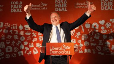 Sir Ed Davey hails 'exceptional' election result for Liberal Democrats