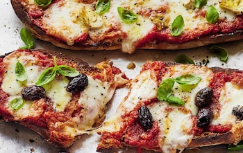 DIY ciabatta pizzas recipe