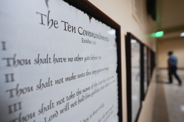 Opponents of Louisiana’s Ten Commandments law want judge to block it before new school year starts