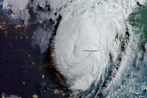 NASA Image Shows Hurricane Beryl Slamming Into Texas