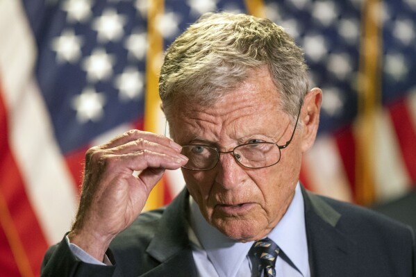 Former US Sen. Jim Inhofe, defense hawk who called human-caused climate change a ‘hoax,’ dies at 89