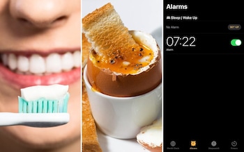 The best time to brush your teeth, eat breakfast and set your alarm – and why it matters