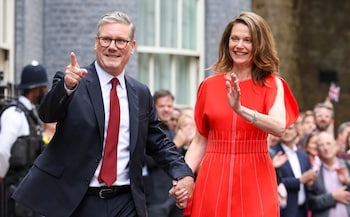 The politics of holding hands: ‘As a visual metaphor, that image of the Starmers can’t be beaten’