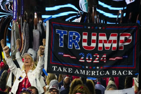 Republicans emerge from their convention thrilled with Trump and talking about a blowout victory