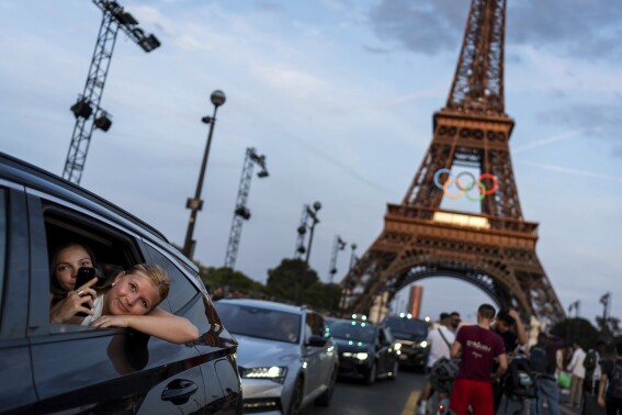 Athletes are as excited as regular visitors to be tourists in Paris during the Olympic Games