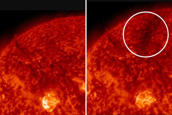 Auroras Possible in Two States This Week After Sun Erupts 'Dark Plasma'