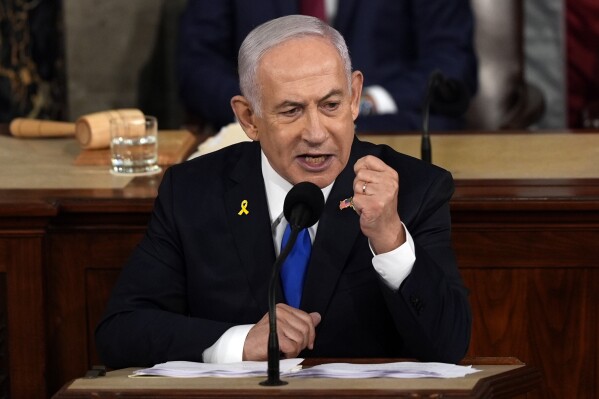 FACT FOCUS: A look at Netanyahu’s claims about Israel, Hamas and Iran during his speech to Congress