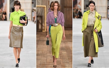 How a splash of slimy ‘brat’ green could instantly modernise your look