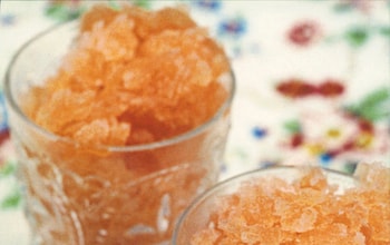 Ruby grapefruit and Campari granita recipe