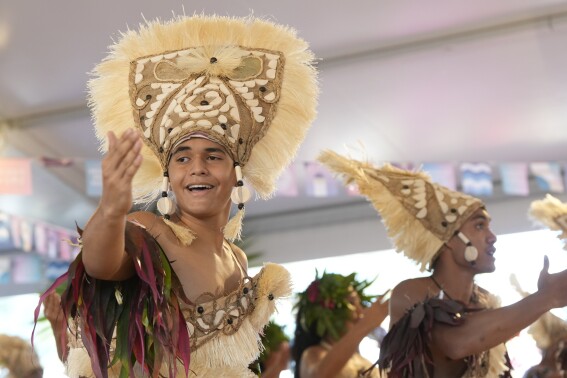 Singing, ceremonies and straw hats: Olympics opening ceremony in Tahiti centers Polynesian culture