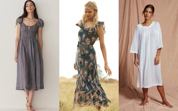 The key to looking sultry (not frumpy) in a summer dress