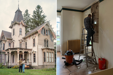 Couple Buys Run Down 19th Century Gothic House, Transform Into Dream Home