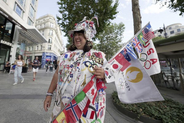 Meet the Olympics superfan who spent her savings to get to her 7th Games