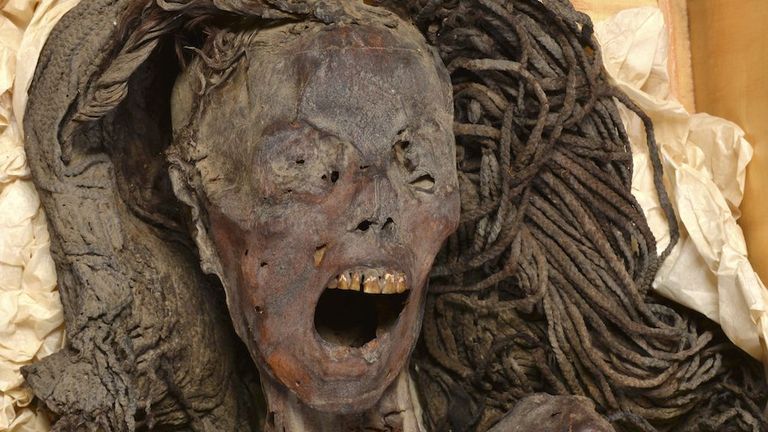 'Screaming Woman': Egyptian mummy's pained expression may have been caused by rare event