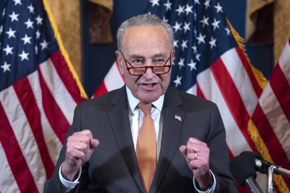 Schumer predicts Democrats will keep control of the Senate now that Harris is atop the party ticket