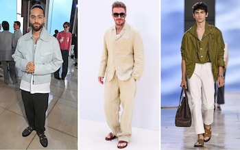 It’s official, men can wear sandals to the office – but there are rules