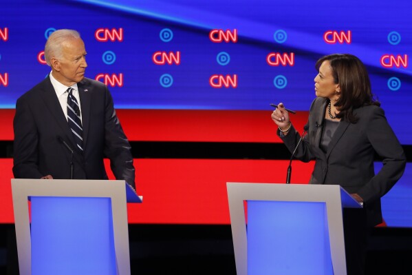 From Biden to Gabbard, here’s what Harris’ past debates show before a faceoff with Trump