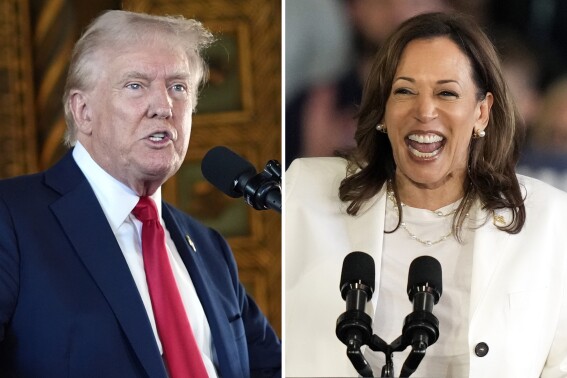 Harris is pushing joy. Trump paints a darker picture. Will mismatched moods matter?