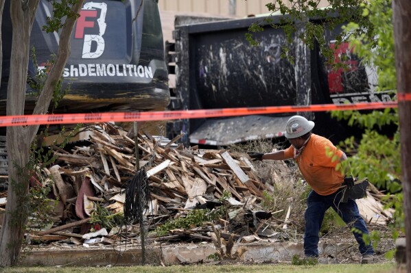 Crews begin demolishing Texas church where gunman killed more than two dozen in 2017