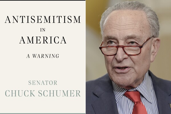 Senate Majority Leader Chuck Schumer’s ‘Antisemitism in America’ to be published next winter