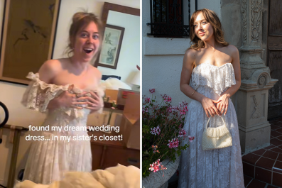 Bride-to-Be Finds Her 'Dream' Wedding DressâHanging in Sister's Closet