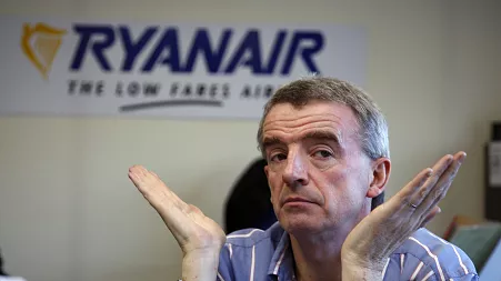 Ryanair boss warns passenger cap could drive up airfares next summer