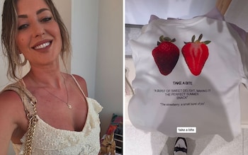 Zara pulls ‘perfect snack’ kids t-shirt from shelves as mother complains it is ‘sexually suggestive’