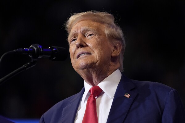 Trump will campaign across the country this week as he struggles to adjust to Harris