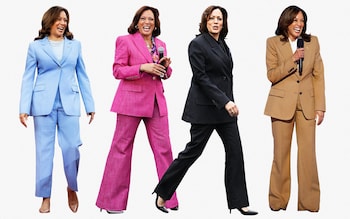 The message behind Kamala Harris’s power tailoring