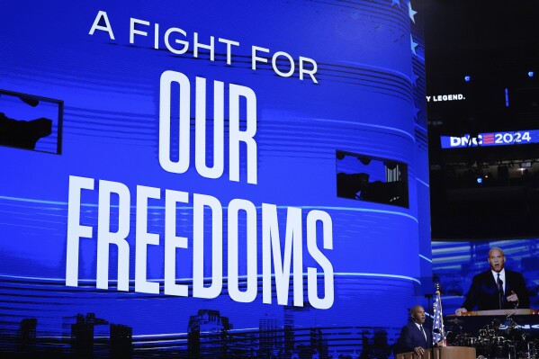 Walz’s big night, influencers flexing clout, defining freedom. Takeaways from Day 3 of the DNC