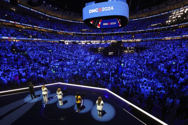 At DNC, Gabrielle Giffords joins survivors of gun violence and families of those killed in shootings