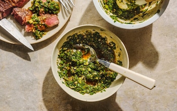 Smoky chimichurri recipe