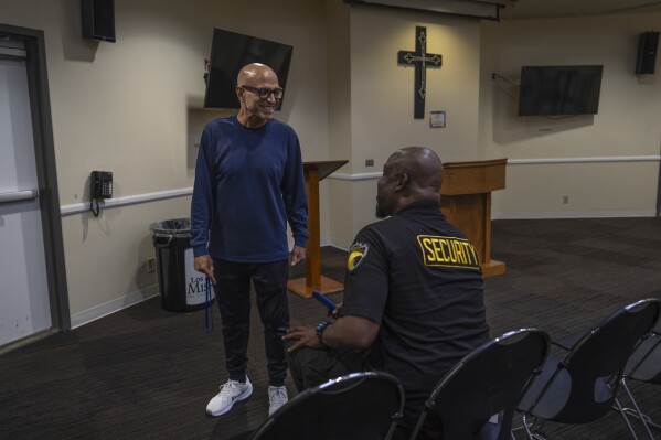 AP Photos: A tumultuous life, a turn toward faith and one man who wonders if it’s time to vote