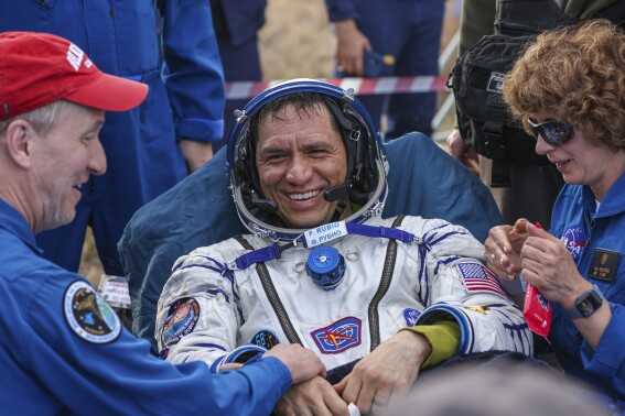 NASA record holder can relate to astronauts stuck in space. He was, too