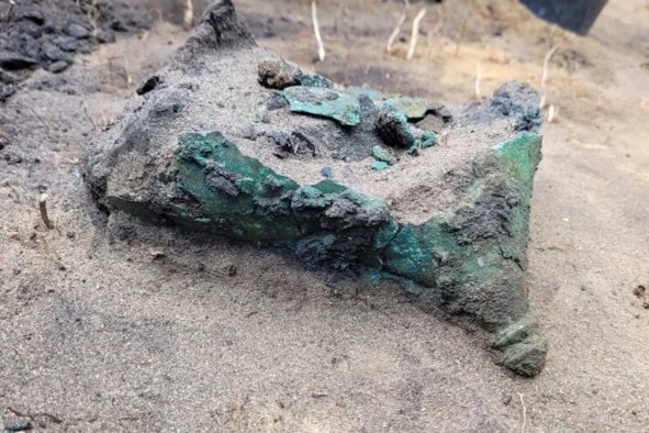 'Very Rare' Ancient Celtic Helmet Unearthed Among Hundreds of Artifacts