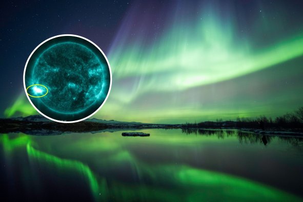 'Very Strong' Solar Flare Causes Radio Blackout as Auroras Forecast Over US