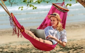 How to work from the beach, without facing extra tax