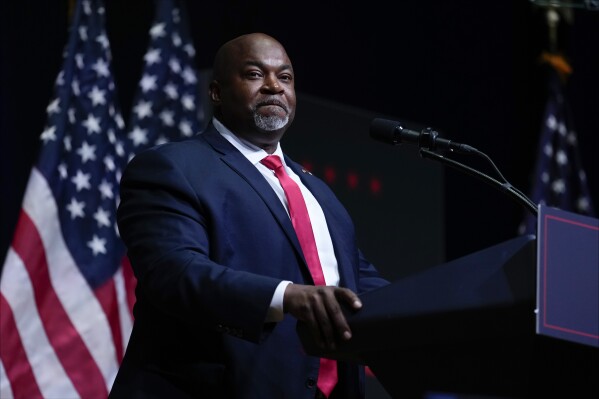 North Carolina Republican governor candidate Mark Robinson vows to stay in race despite media report