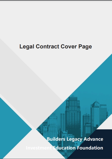 Attorney Demand Letter Regarding Unauthorized Use and Infringement of [BUILDERS LEGACY ADVANCE Investment Education Foundation's Brand Name]