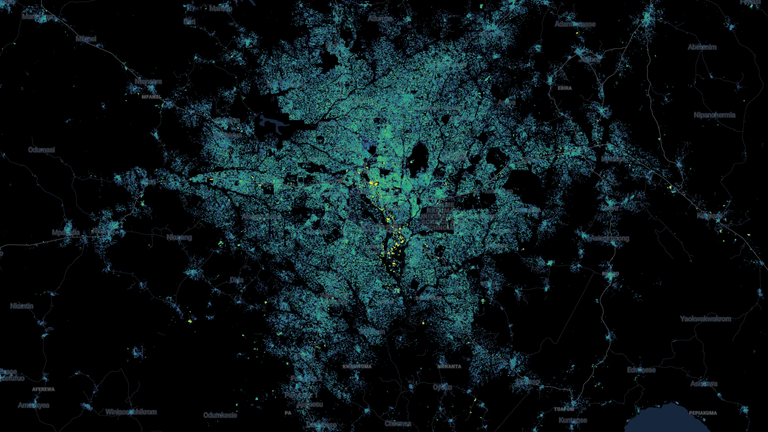 AI taught how to spot buildings and settlements in under-mapped areas