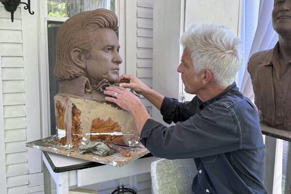 Hello, I’m Johnny Cash’s statue: A monument to the singer is unveiled at the US Capitol