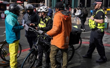 Hundreds caught riding illegal e-bikes