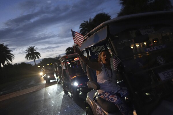 AP PHOTOS: Democrats are becoming a force in traditionally conservative The Villages