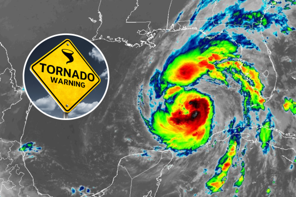 Hidden Tornado Threat Forecast as Hurricane Helene Hits US