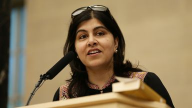 Tory peer Baroness Sayeeda Warsi resigns whip after claiming party's 'move to far right' ahead of investigation into her language