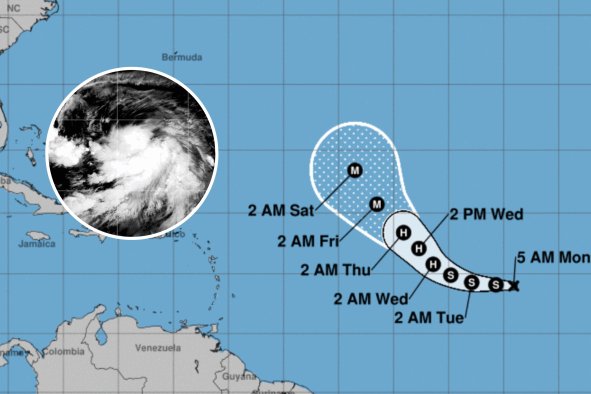 Tropical Depression Set to Become Major Hurricane Kirk