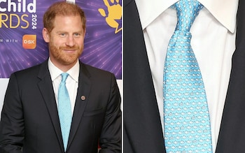 Prince Harry is taking fashion cues from King Charles – just look at his latest tie