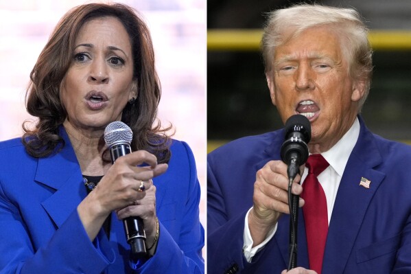 Harris, Trump’s approach to Mideast crisis, hurricane to test public mood in final weeks of campaign